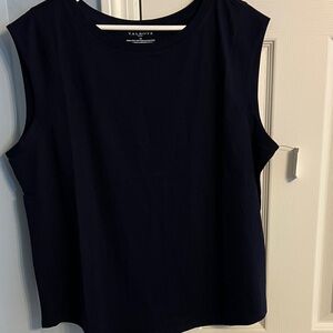 Talbots Dark Blue Muscle Tee